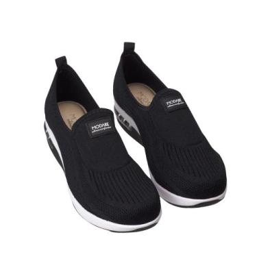 Imagem de Tênis Moda Feminino Modare Preto, Preto 01, 35