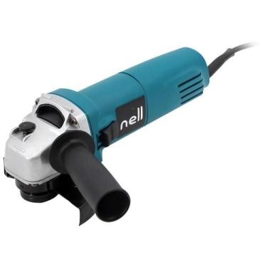 Imagem de Esmerilhadeira Nell Angular 720W 4 1/2" (115mm) com Acessórios 4 Peças