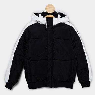 Imagem de Jaqueta Infantil Calvin Klein Com Capuz Menino-Masculino