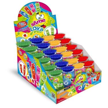 Imagem de Bala líquida slime loka c/24 - DOCEMIX