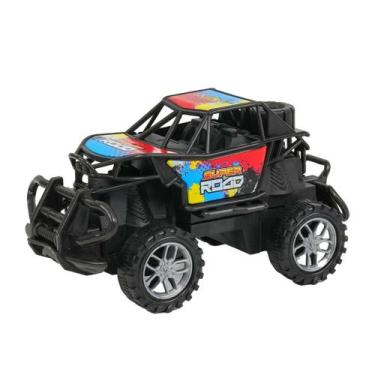 Imagem de Brinquedo Carro de Controle Remoto Super Road  Alta Ação e Diversão - 