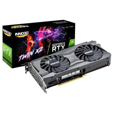 Imagem de Placa de Vídeo INNO3D GeForce RTX 3060 TWIN X2, 12GB GDDR6, 192 Bits -