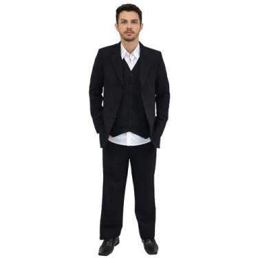 Imagem de Terno Masculino Social - DEMORGAN, Preto, 46