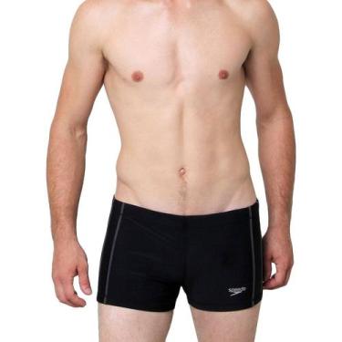 Imagem de Sunga boxer hidroshort speedo contrast, Preto, G