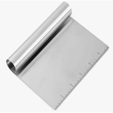 Imagem de Espátula Cortador De Pizza, Pães, Bolos E Torta Em Aço Inox 15 cm - Mi
