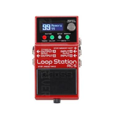 Imagem de Pedal Boss Loop Station RC-5 Digital Efeito para Guitarra