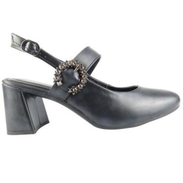 Imagem de SCARPIN DAKOTA D0283 Cor:PRETOTAMANHO:35, Preto, 35