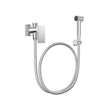 Imagem de Ducha Higiênica Docol New Edge 925606 com Registro e Derivação Cromada