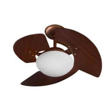 Imagem de Ventilador De Teto Tron Venom Led 3 Ps Tabaco / Alumnio - 127V, 110V