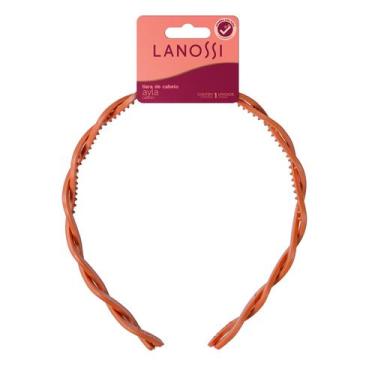 Imagem de Tiara para Cabelo Lanossi Ayla  Acessório Confortável, Versátil e Eleg
