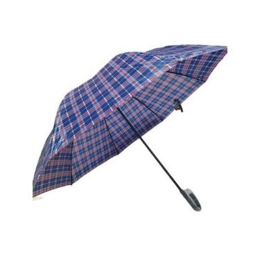 Imagem de Guarda chuva casarão grande 8 varetas manual resistente - M BRILHANTE,
