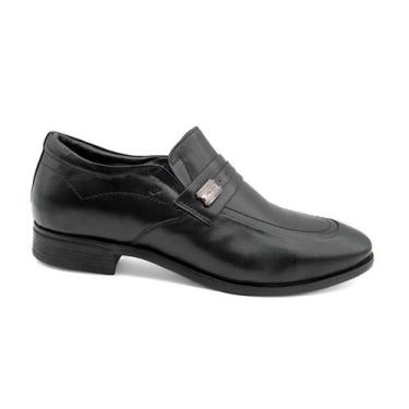 Imagem de Sapato Social Masculino Jota Pe de Couro 85651, Preto, 41