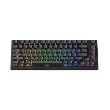 Imagem de Teclado Magnético Gamer Akko Tac75 He 8k RGB Switch Akko Glare Linear Preto
