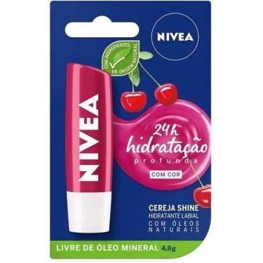Imagem de Hidratante Labial Nivea Cereja 4,8g