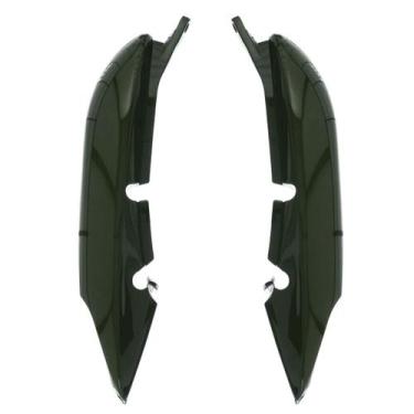 Imagem de Rabeta Moto Honda Titan 2000 À 2004 Kit 2 Peças Cromo Forte, VERDE PAN