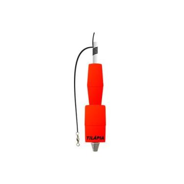 Imagem de Boia torpedo/pino jr pesca tilápia 20g, 230, Vermelho