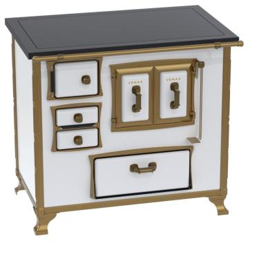 Imagem de Fogao a Lenha Venax GII n 2 Renaissance Premium Branco SD