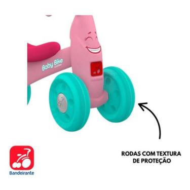 Imagem de Bike Equilíbrio Baby Joy Rosa Brinquedos Menina Infantil Ros Rosa - Br