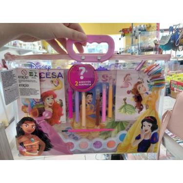 Imagem de Kit Atividades Disney Princesas: 2 Adesivos Surpresa para Crianças Cri