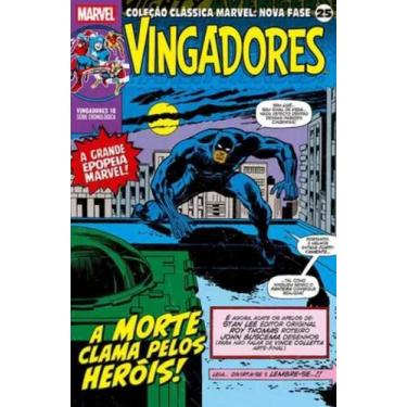 Imagem de Hq Coleção Clássica Marvel Nova Fase Volume 25 Edição 10 Os Vingadores