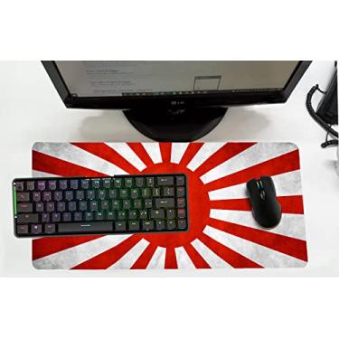 Imagem de Mouse Pad Desk Pad Grande 30x70cm - BANDEIRA JAPÃO