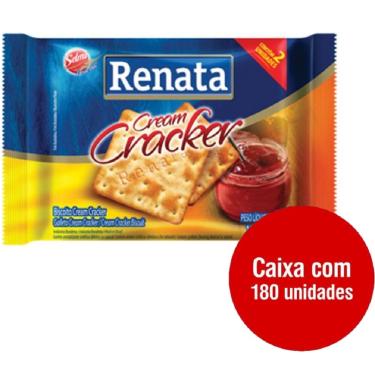 Imagem de Biscoito Cream Cracker Sachê 11g CX 180 UN Renata