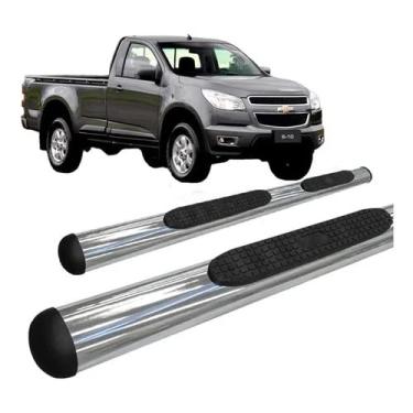 Imagem de Estribo S10 2012 a 2020 OVAL OBLONGO CROMADO C/S