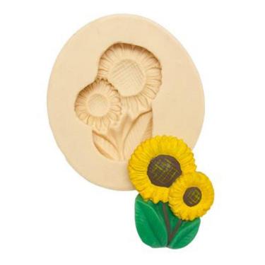 Imagem de Molde De Silicone Flor, Girassol
