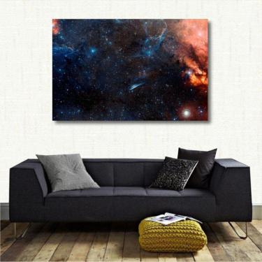 Imagem de Quadro decorativo Ficção Científica - Estrelas - Tela em Tec 1
