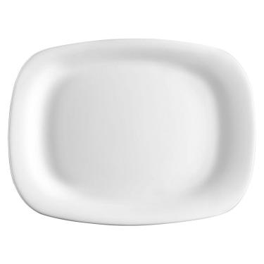 Imagem de BORMIOLI ROCCO GRANGUSTO PRATO RASO 3x34x24cm VIDRO TEMPERADO BRANCO