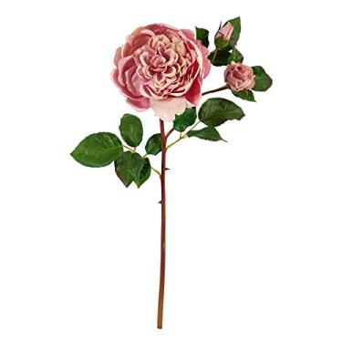 Imagem de Flor artificial rosa de 55,88 cm (22") (conjunto de 6)