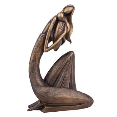 Imagem de Bothyi Estatueta De Mãe E Filhos Estatueta Mãe Segurando Filho Enfeites Das Mães Estante De Escritório Quarto Colecionável Arte
