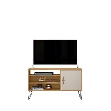 Imagem de Rack Para Tv Até 50`` Paraty Carvalho / Off White