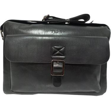 Imagem de Bolsa Pasta de Couro Pu Tiracolo Transversal com Alça