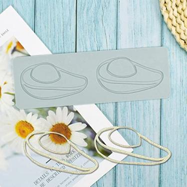 Imagem de TUKE Moldes de fondant de renda oca 3D frutas em forma de folha tapete de renda ferramenta de decoração de bolo de festa tapete de cupcake moldes de silicone para argila de polímero molde de goma de cozimento de chocolate (Avocado_23,3x7,2 x 0,2 cm_B)