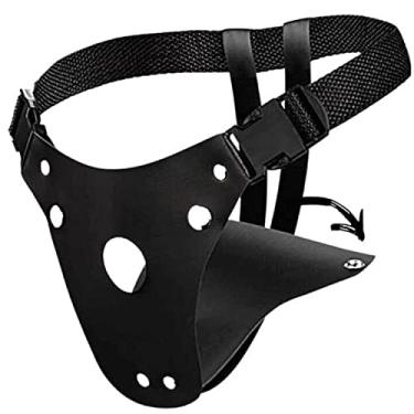 Imagem de Cinta Peniana Para 1 Prótese - Couro Com Proteção E Regulagem Strap On