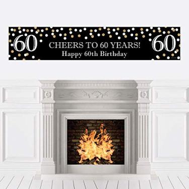 Imagem de Adult 60th Birthday - Gold - Birthday Party Decorations Party Banner