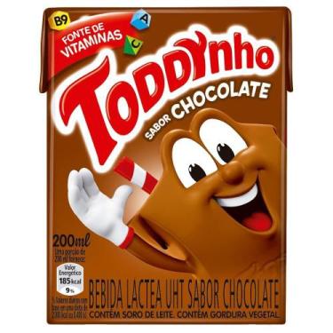 Imagem de Bebida Láctea Toddynho Chocolate 200ml - Embalagem Com 27 Unidades