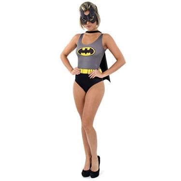 Imagem de Fantasia Body Batman Adulto 960508-pp Sulamericana Fantasias Cinza/preto Adulto