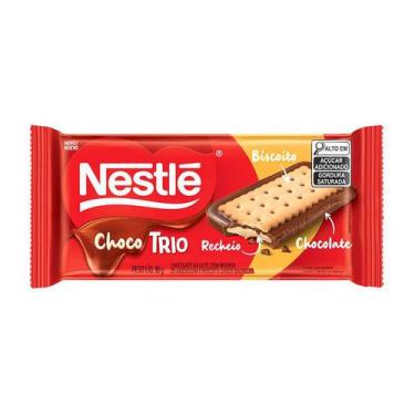 Imagem de Chocolate Nestlé Chocotrio Pasta De Amendoin 90G - Nestle