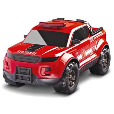 Caminhonete Roda Livre - Rattam 4x4 - Off Road - Vermelho - Usual Brinquedos