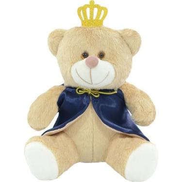 Imagem de Urso Ursinho De Pelúcia Príncipe 30cm Decoração Anti-alérgico