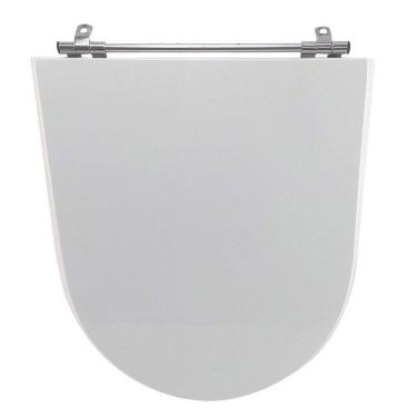 Imagem de Assento Sanitário Poliéster para Louça Calypso incepa Aço Branco