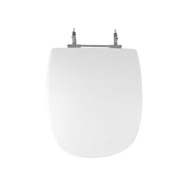 Imagem de Assento Sanitário Poliéster para Louça Sabatini icasa Aço Branco