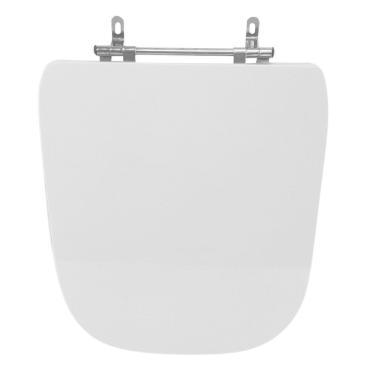 Imagem de Assento Sanitário Poliéster para Louça Debba Square/classic roca Aço Branco