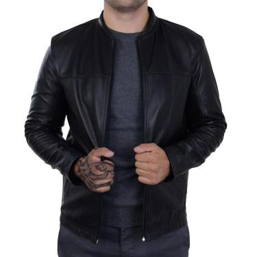 Imagem de Jaqueta Jack Slim Couro Masculina-Masculino