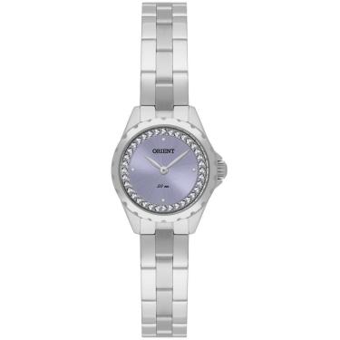Imagem de Relógio Orient Feminino Prateado 22MM 50m À Prova D`Água