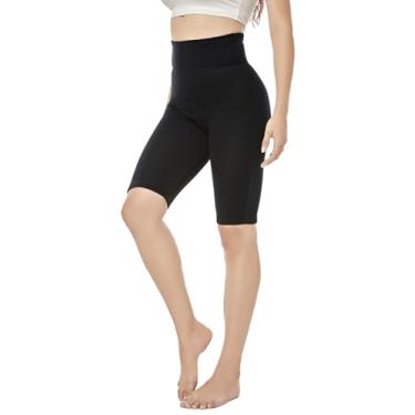 Imagem de REALON Bermuda de neoprene masculina de neoprene com flutuabilidade de 3 mm, calça de natação para adultos, mulheres, roupa molhada, sungas, roupa de banho para manter quente, esportes aquáticos,