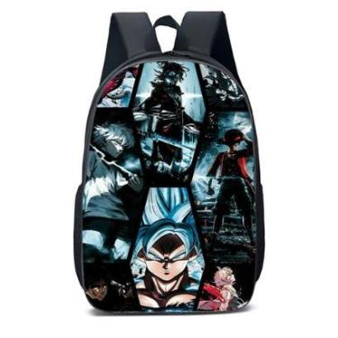 Imagem de MOCHILA ESCOLA INFANTIL JUVENIL ANIME LUFFY-Unissex