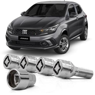Imagem de Kit Parafuso Antifurto 31CRA Roda - Fiat Argo 22 - RODAFUSO/RAY-X